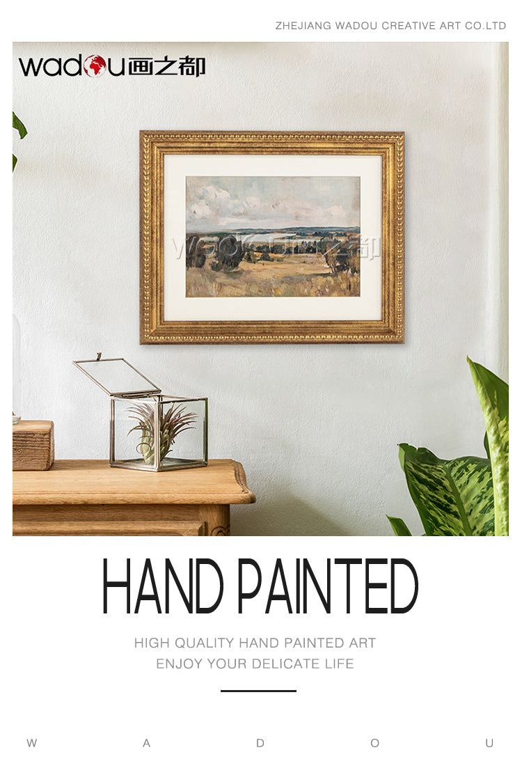 Landscape Framed Art - Printed Paper with PS Frame & Glass