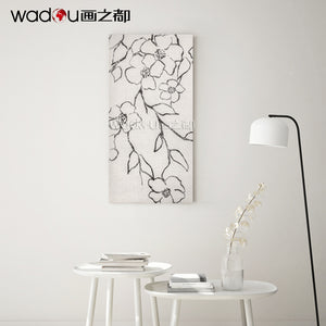Flower Painting---Printed Canvas