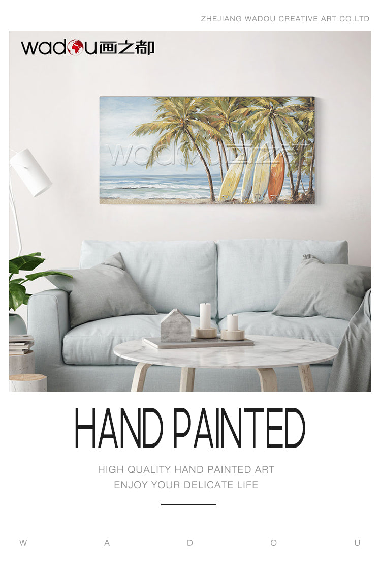 Hand Painting Oil paint CA -Tree Art