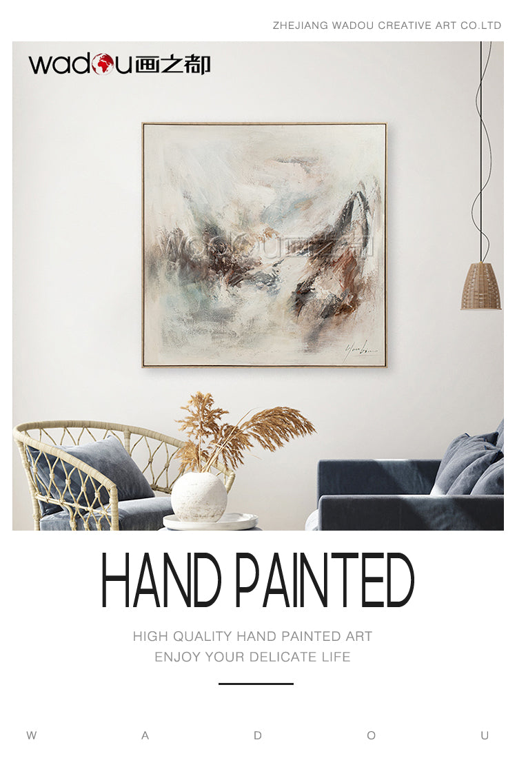 One Hundred Percent Art -Hand Printing Art & PS Frame
