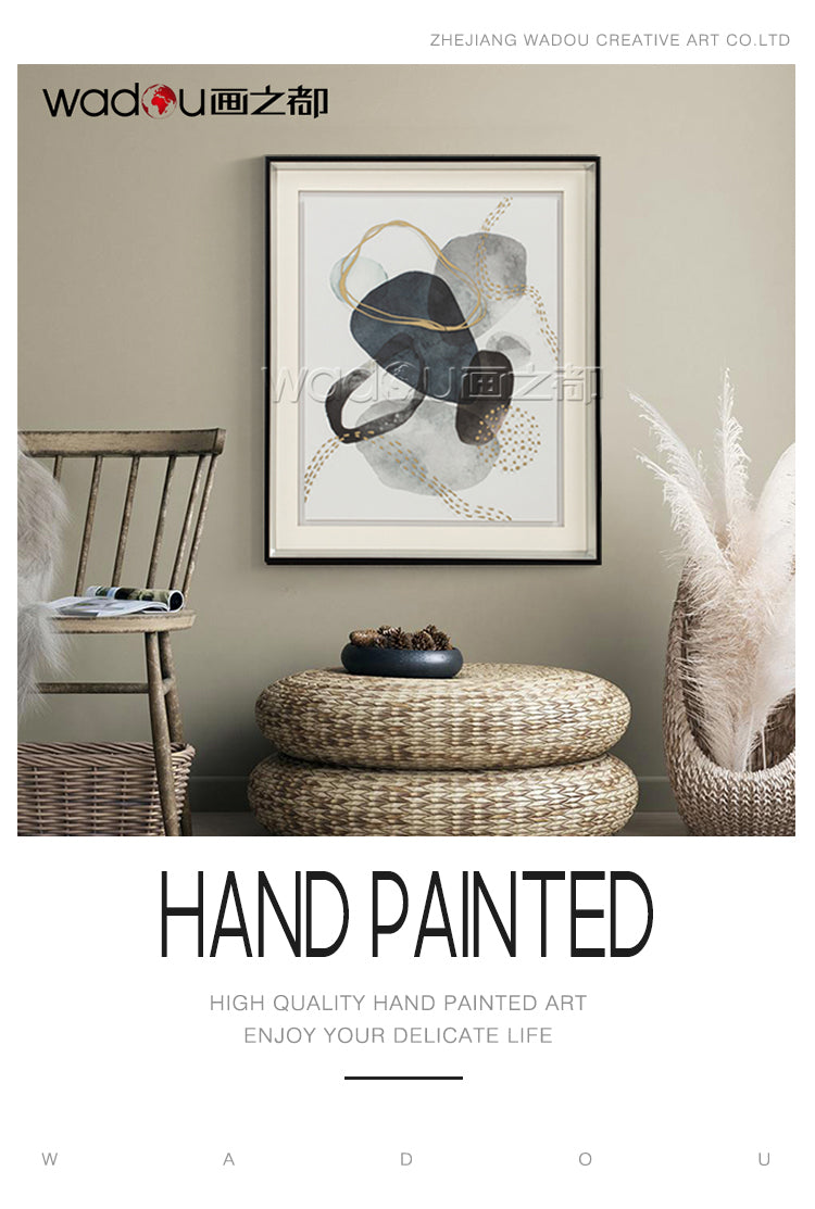 Framed Art -Glass Foil Stamping and Canvas Printing & PS Frame