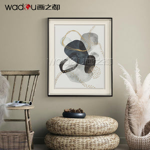 Framed Art -Glass Foil Stamping and Canvas Printing & PS Frame