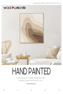 One Hundred Percent Art- Hand-Painting Art & PS Frame
