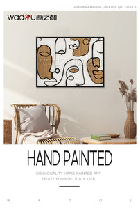 Framed Art-Exquisite Ironwork Carvings and MDF Craving & PS Frame