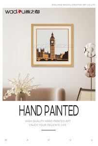 Streetscape Framed Art- Glass Framed Art and Paper Printing & PS Frame