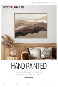 One Hundred Percent Art- Hand-Painting Art & PS Frame