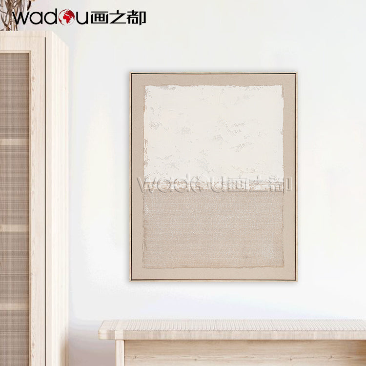 One Hundred Percent Framed Art - Hand Paint Art & Wood Frame