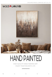 One Hundred Percent Art- Hand-Painting Art & Wood Frame