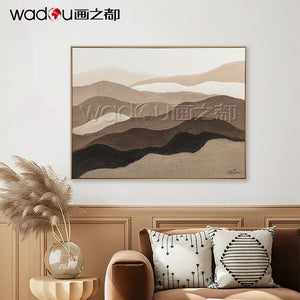 One Hundred Percent Art- Hand-Painting Art & PS Frame