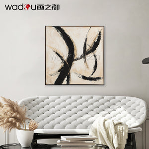 One Hundred Percent Art- Hand-Painting Art & PS Frame
