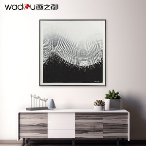 One Hundred Percent Art- Hand-Painting Art & PS Frame