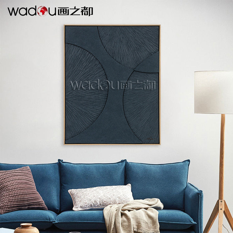 One Hundred Percent Art- Hand-Painting Art & PS Frame