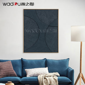 One Hundred Percent Art- Hand-Painting Art & PS Frame