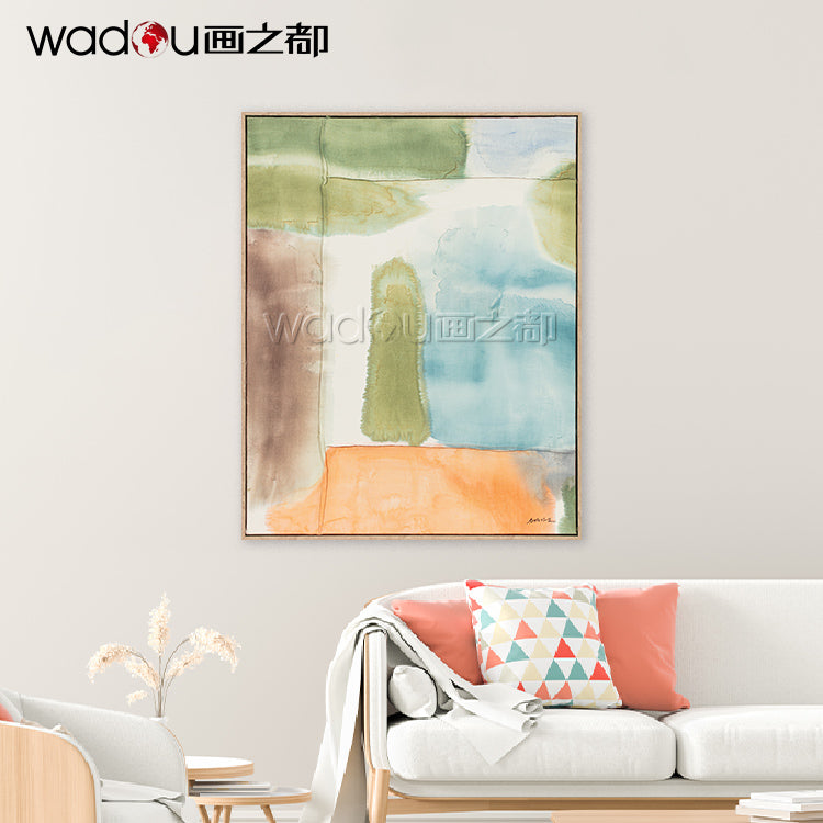 One Hundred Percent Art- Hand-Painting Art & PS Frame