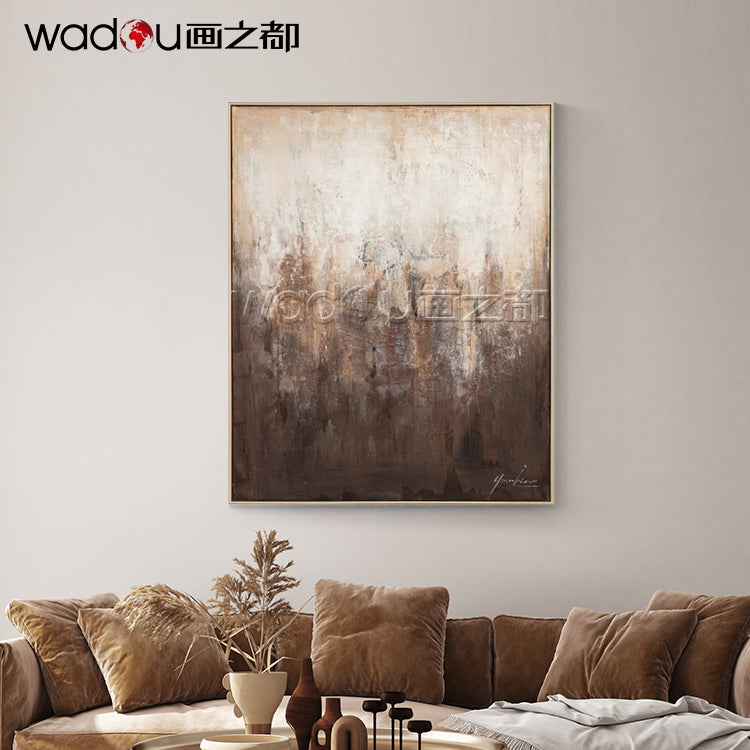 One Hundred Percent Art- Hand-Painting Art & Wood Frame