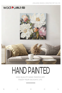 Hand Painting Oil paint CA -Flowers Art