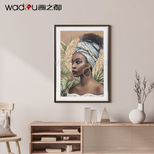African Women Art---Frame Art