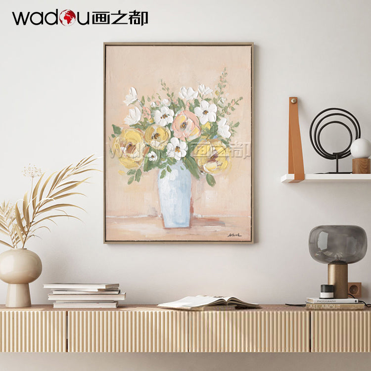 Flower art -hand painting oil painting CA