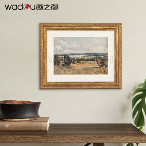 Landscape Framed Art - Printed Paper with PS Frame & Glass