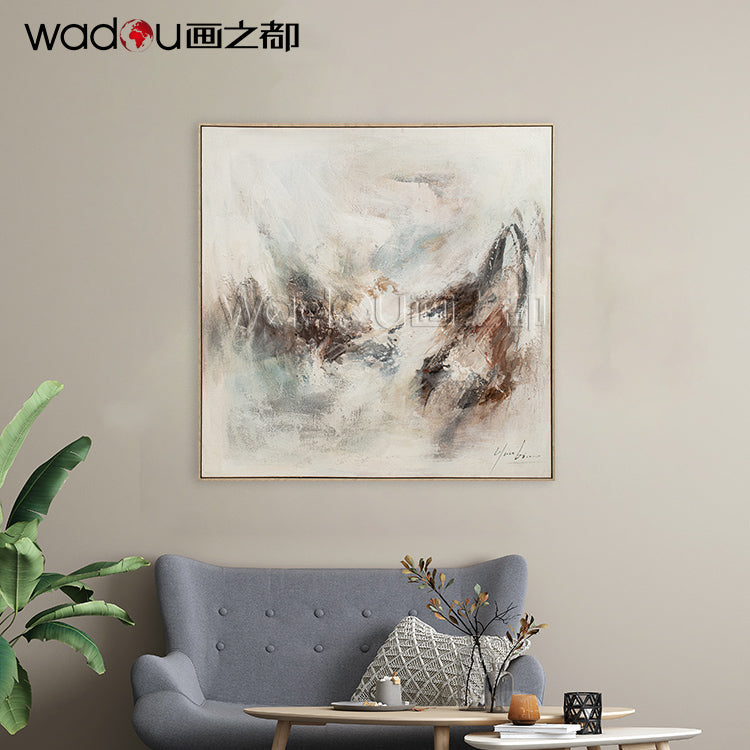 One Hundred Percent Art -Hand Printing Art & PS Frame