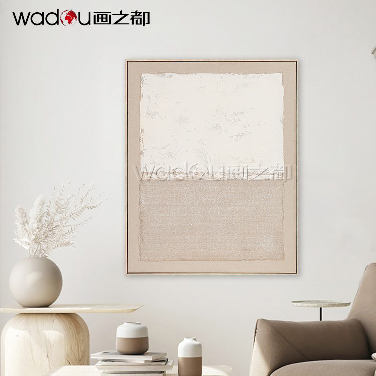 One Hundred Percent Framed Art - Hand Paint Art & Wood Frame