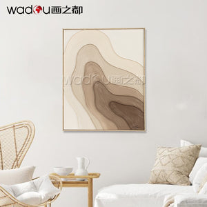 One Hundred Percent Art- Hand-Painting Art & PS Frame