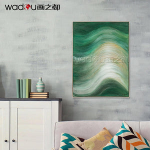 One Hundred Percent Art- Hand-Painting Art & PS Frame