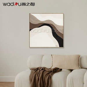 One Hundred Percent Art- Hand-Painting Art & PS Frame