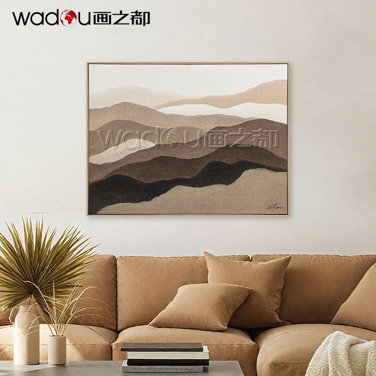 One Hundred Percent Art- Hand-Painting Art & PS Frame