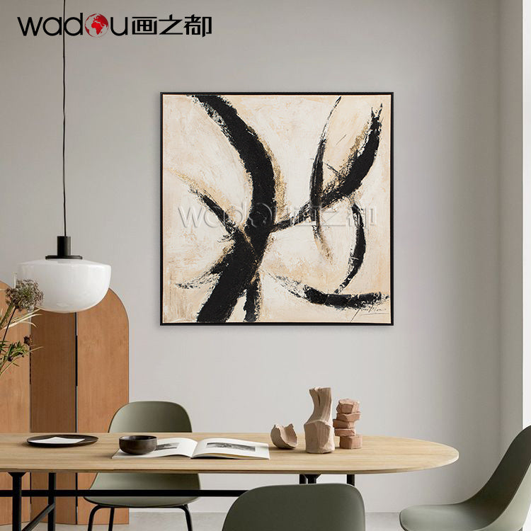 One Hundred Percent Art- Hand-Painting Art & PS Frame
