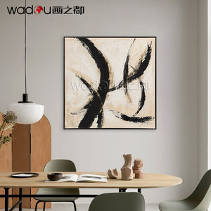 One Hundred Percent Art- Hand-Painting Art & PS Frame