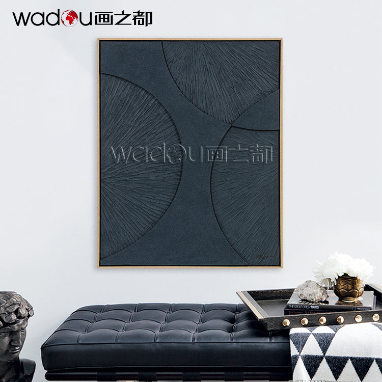 One Hundred Percent Art- Hand-Painting Art & PS Frame