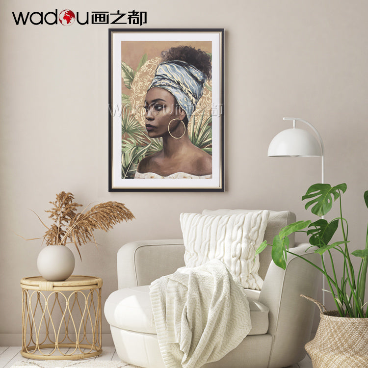 African Women Art---Frame Art