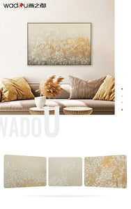 Scenery Framed Art-Matte Canvas and Embellishment & PS Frame