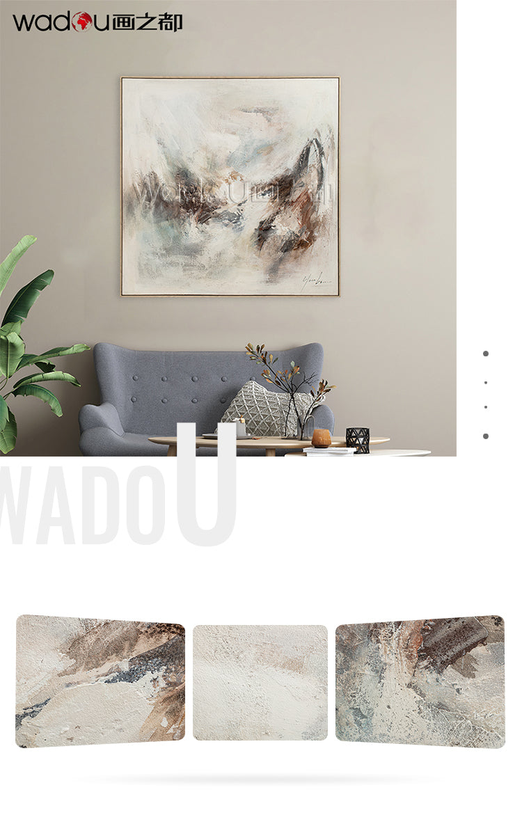 One Hundred Percent Art -Hand Printing Art & PS Frame