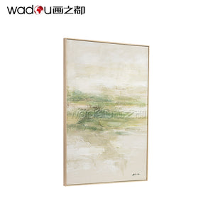 One Hundred Percent Art - Hand Pint Art & Wood Frame