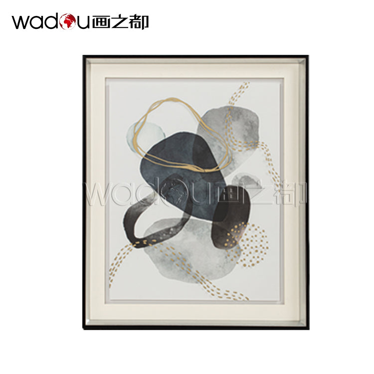 Framed Art -Glass Foil Stamping and Canvas Printing & PS Frame