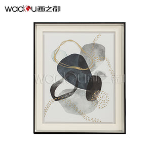 Framed Art -Glass Foil Stamping and Canvas Printing & PS Frame