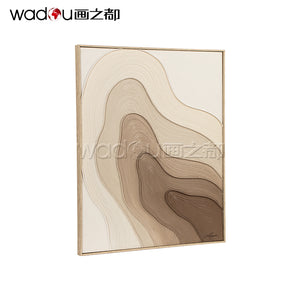 One Hundred Percent Art- Hand-Painting Art & PS Frame