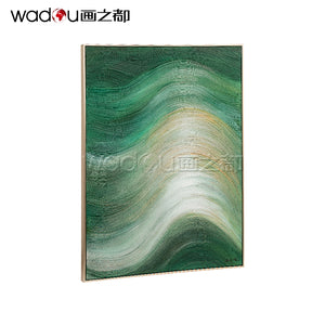 One Hundred Percent Art- Hand-Painting Art & PS Frame