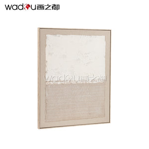 One Hundred Percent Framed Art - Hand Paint Art & Wood Frame