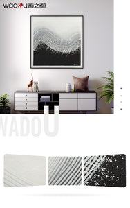 One Hundred Percent Art- Hand-Painting Art & PS Frame