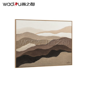 One Hundred Percent Art- Hand-Painting Art & PS Frame