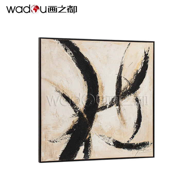 One Hundred Percent Art- Hand-Painting Art & PS Frame