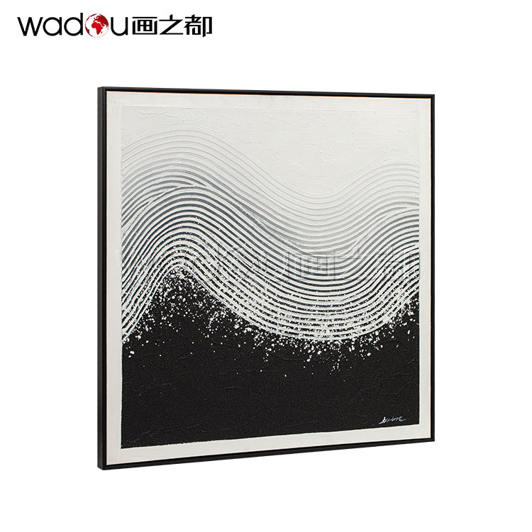 One Hundred Percent Art- Hand-Painting Art & PS Frame