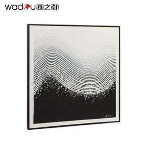 One Hundred Percent Art- Hand-Painting Art & PS Frame