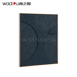 One Hundred Percent Art- Hand-Painting Art & PS Frame