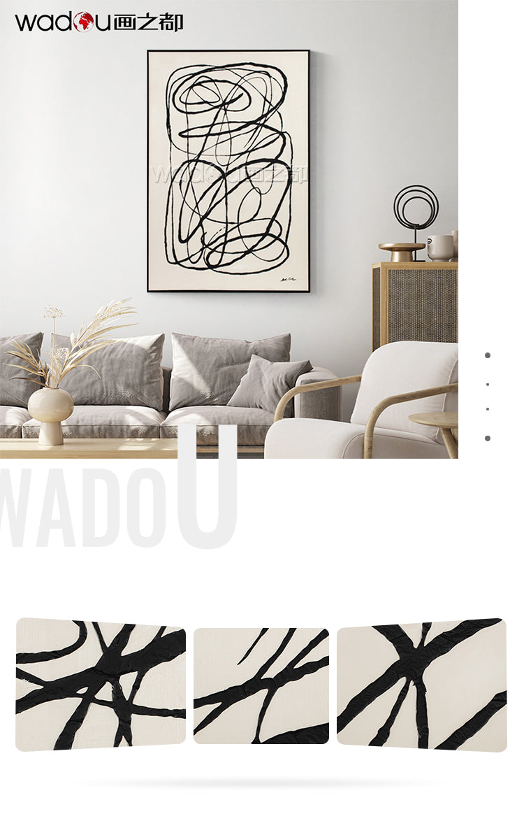 One Hundred Percent Art- Hand-Painting Art & PS Frame