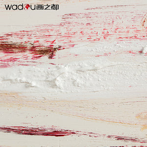 One Hundred Percent Art -Hand Paint  Art &Wood Frame