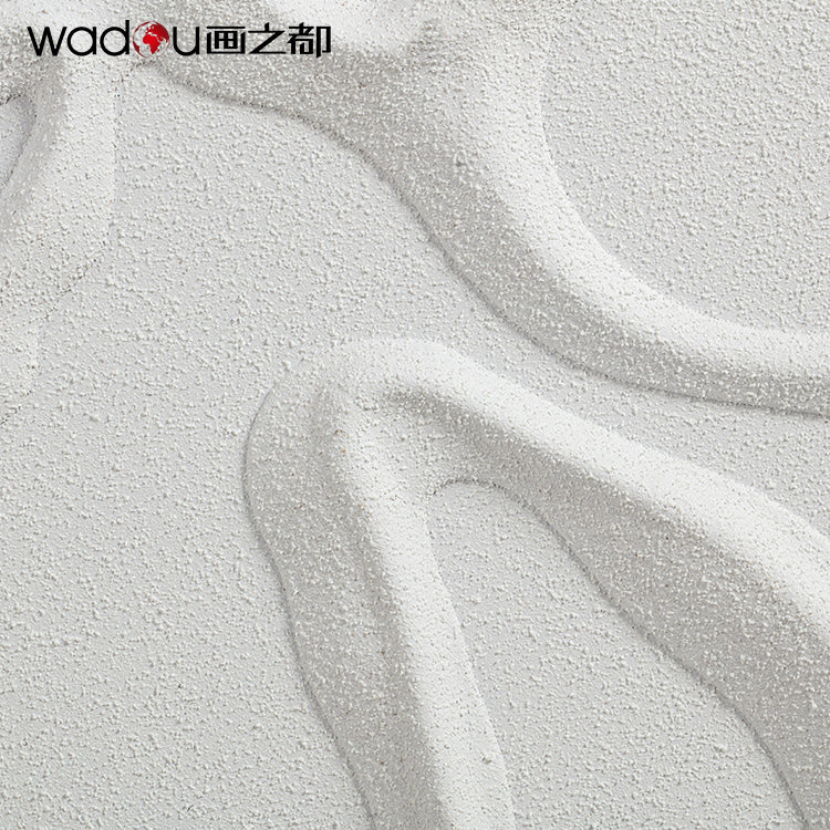Woman Framed Art- Vacuum Forming with Textured Sand Stone Printing & PE Frame